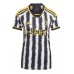 Billige Juventus Angel Di Maria #22 Hjemmetrøye Dame 2023-24 Kortermet